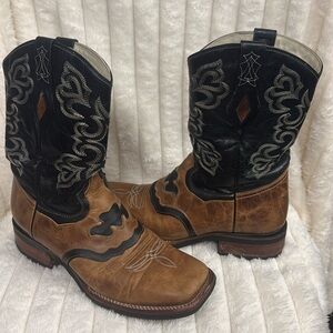 Two tone J.B. Dillon boots 9.5 EE $100